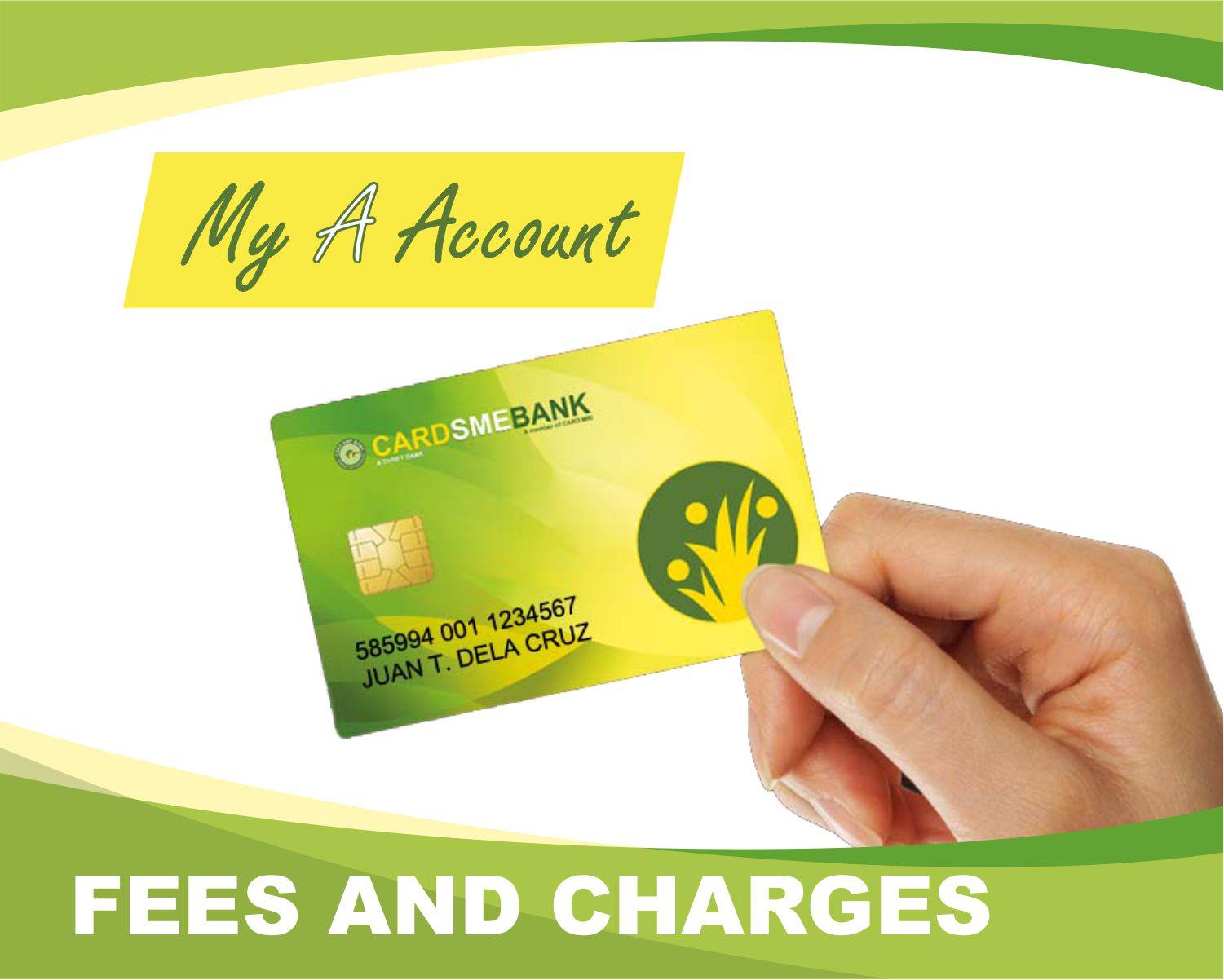 My A Account Fees and Charges