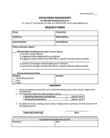 Request Form