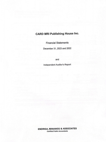 Financial Statement 2023